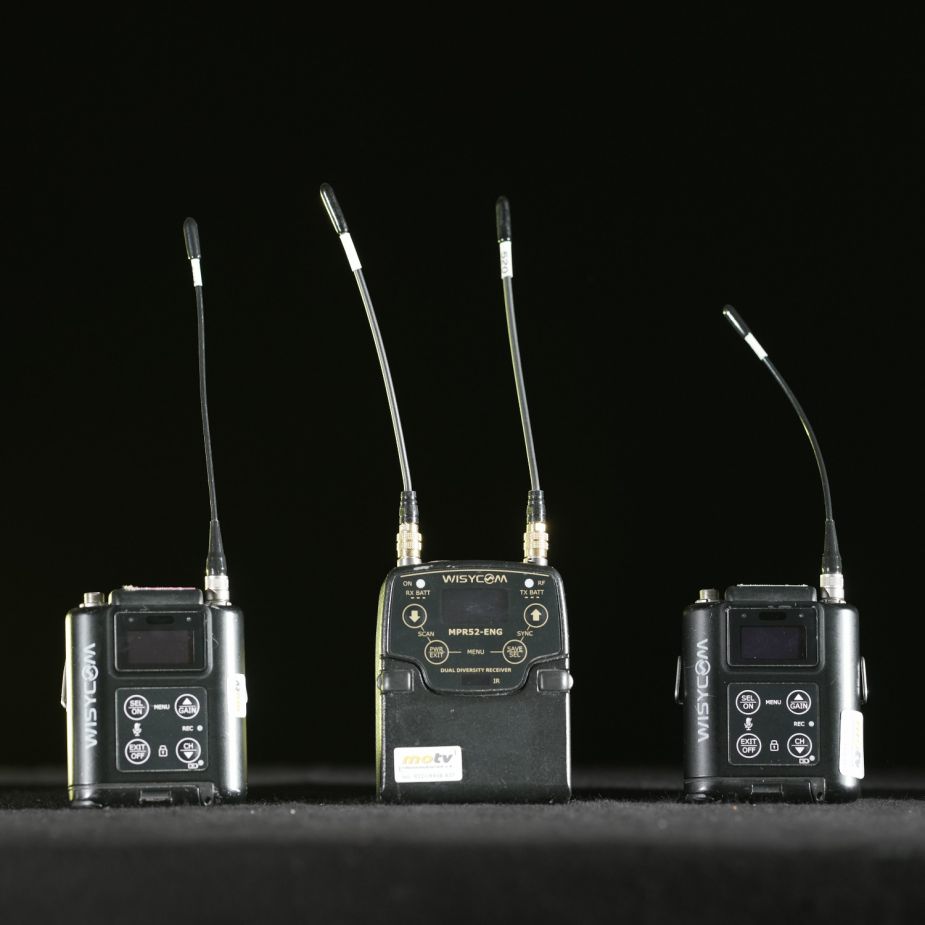 WISYCOM MPR52 RX mit 2x MTP60 TX
